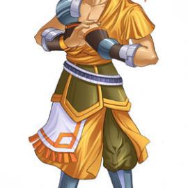 国人原创系列：霸王兔游戏人物作品