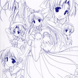 黎明前的夜琉璃色唯美画集