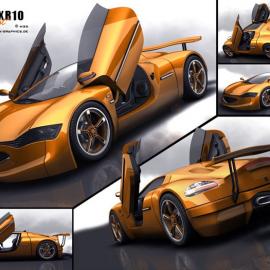 Marco Weib CG 概念汽车设计作品