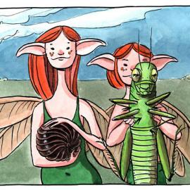 Faery Kin 的卡通插画作品欣赏