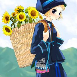 中国少数民族MM卡通版