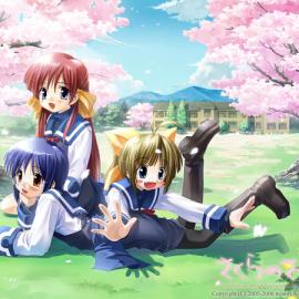 樱花盛开的季节卡通系列