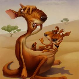 Sedova Elena充满着童趣卡通作品