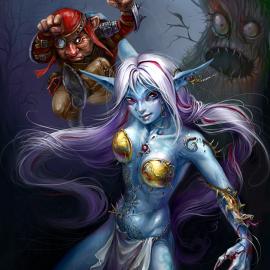 Yana Moskaluk游戏魔幻插画作品欣赏一