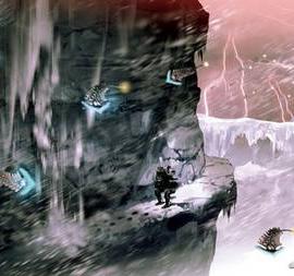 绝美雪景!X360《失落的行星》精美插画欣赏