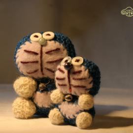 废弃毛线制作的玩具