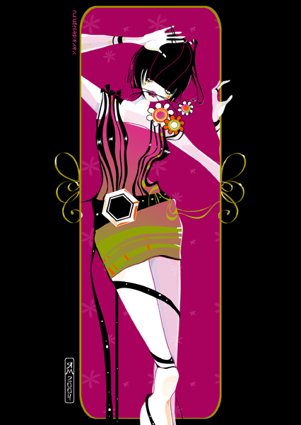 一组经典的动漫图片欣赏(怪异版)