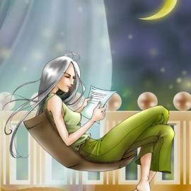 卡通：美丽女孩系列