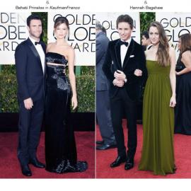 2015金球奖红毯上的夫妻/情侣SHOW