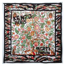 Kenzo联手Liberty of London推限量版丝巾