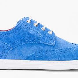 Blue Suede Brogue雕花绅士鞋