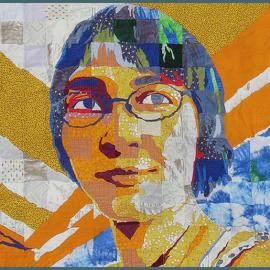 缝纫的艺术装饰品