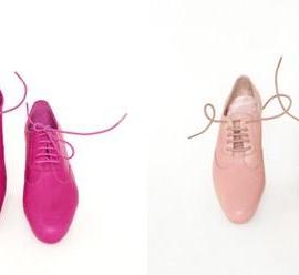 瞧，这个追求时尚皮鞋的家伙