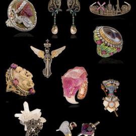 万劫不复的奢华美丽―lydia courteille复古珠宝设计