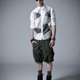 混搭英伦 izzue 2011夏季男装穿搭型录