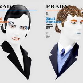 普拉达(Prada)2011春季Lookbook大玩概念视觉