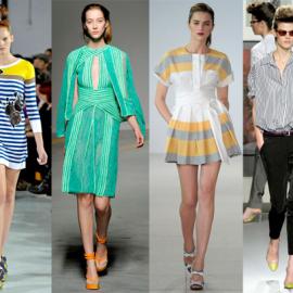 时装周看2011流行风尚-条纹元素