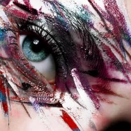 令人惊叹的眼妆