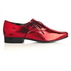 圣诞精灵，Marc by Marc Jacobs 红色漆皮系带鞋