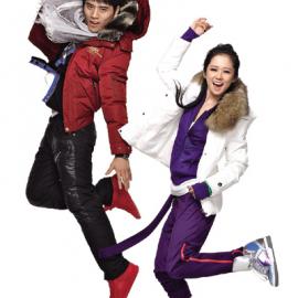 张娜拉冬日羽绒时尚