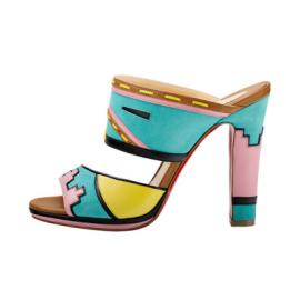 红底鞋Christian Louboutin 也走民族风？