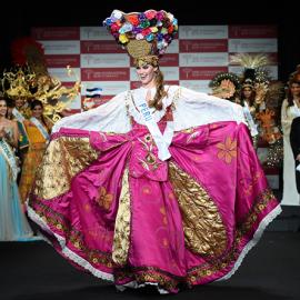 2014 国际小姐选美 民族服饰