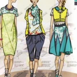 2011女装流行趋势手稿，想走到前端吗