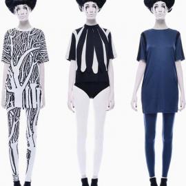 经典黑白：创意时装