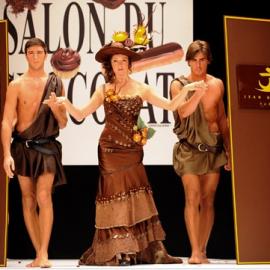 2010法国巧克力沙龙巴黎巧克力展 巴黎巧克力时装秀