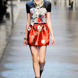 【MILAN】2010 S/S RTW 女装 ―Dolce & Gabbana（一）