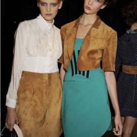 浪漫巴洛克卷发 Derek Lam 2010春夏秀场造型