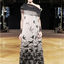 盘点各大秀场面纱的另类造型法！