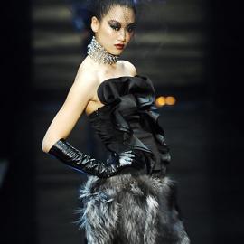 崇福皮草 朱威时装发布会