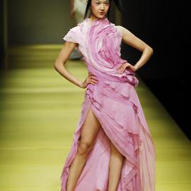 中国国际时装周：欧柏兰奴罗峥时装发布会