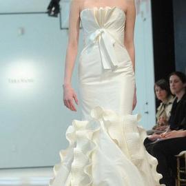 Vera Wang09婚纱的三维之美
