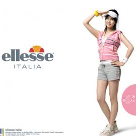 少女时代ellesse08俏皮夏装