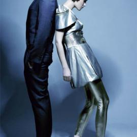 何润东瞿颖时尚大片