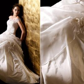 fabio gritti婚纱 时尚花朵惊艳绽放