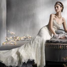 lazaro2008春夏婚纱 重新出发的复古风