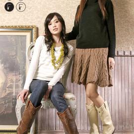 平底靴 简洁个性今冬备受推崇