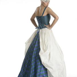 Tartanspirit婚纱礼服的摩登风“格”