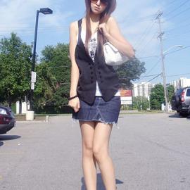 街头MM可爱搭配