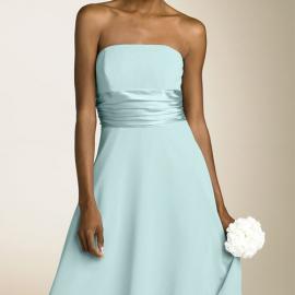 抹胸伴娘小礼服 娇俏中的性感