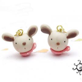 韩国陶土耳饰 夏季鲜亮感觉