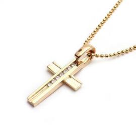 男士十字架项链 彰显异域风情