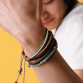 个性绳质手链 夏日一见清新