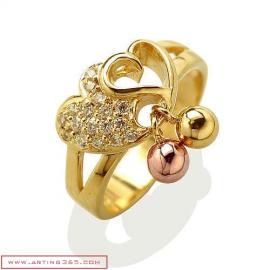 金质戒指时尚单品 无限媚惑