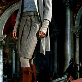 冬装融合于油画