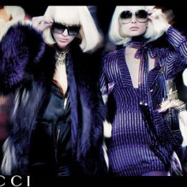 Gucci上演炫紫流金服饰大片