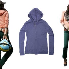 韩式帽衫 应季搭配新法则